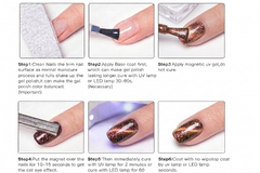 9D Bronze Cat Eye Gel Polish (Shade No. 13) MC MEE Professional