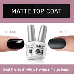 Matte Top Coat 15ml SHILLS Professional
