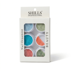 Nail Decoration (6 Grid) Shills Professional