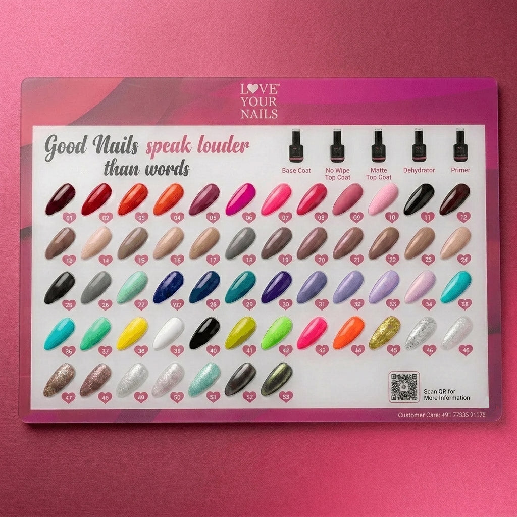 LYN Gel Polish Kit 15ml (55 + 5 pcs set) Love Your Nails