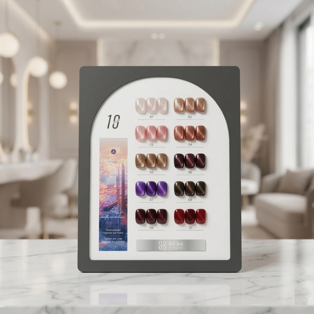 A Light & Dark Shade 15ml cat's eye (10pcs) Bolt Bee Professional