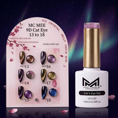 Cat Eye Gel Polish (13-18) – 10ml Cat Eye Nail Art Gel for UV LED Lamp