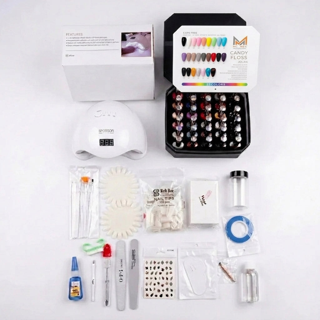 Semi-Professional Nail Art Kit – Ideal Combo Between Basic & Advanced Level