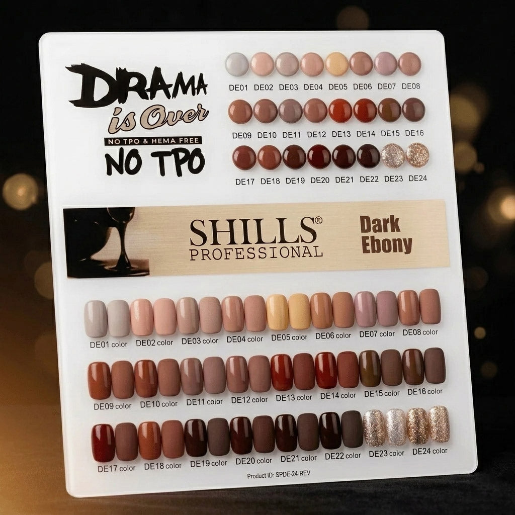10ml Dark Ebony (24pcs set) SHILLS Professional