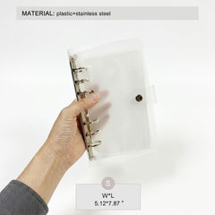 Nail Display File Small Professional Nail Art Sample Folder 5.12 x 7.87 Inches