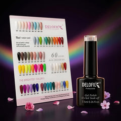 DELOFIL Gel Polish Kit 7.5ml (60+6 pcs set)