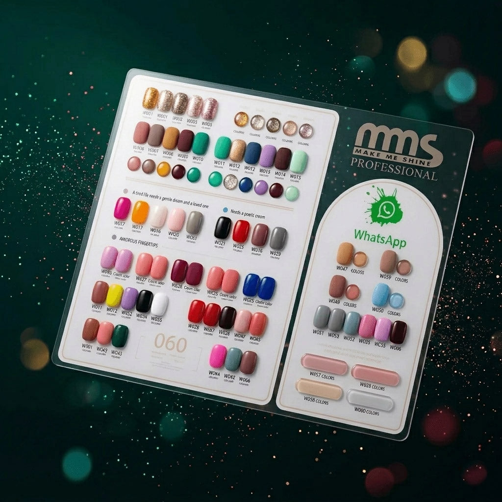 7.5ml WhatsApp Gel Polish (60 + 6 pcs set) MMS Professional