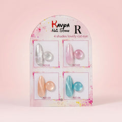 R 15ml Cat Eye's (4 Pcs Set) JIAKOU