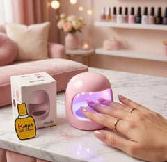 Mini Q3 UV/LED Nail Lamp for Gel Polish – Portable Nail Dryer Machine for Home Use