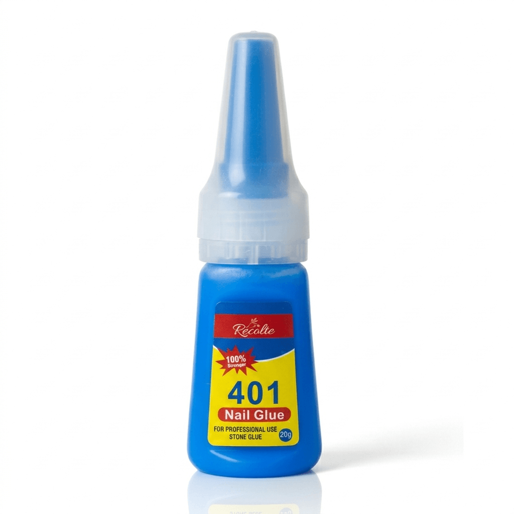 Nail Glue 20g Recolte Professional| Long Lasting Nail Extension & Press-On Nail Glue