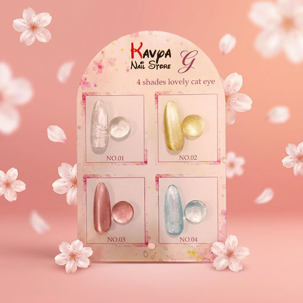 G 15ml Cat Eye's (4 Pcs Set) JIAKOU