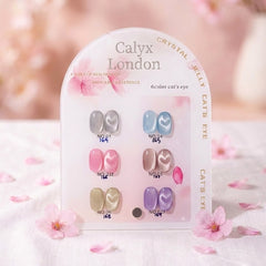 Pearl Glow 15ml Saloon Cat Eye's (6 Pcs Set) Calyx London