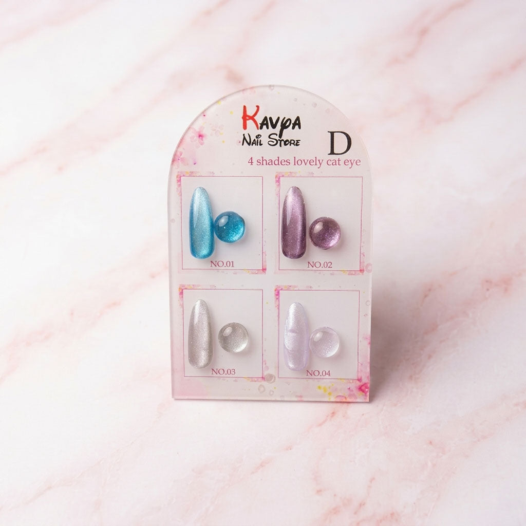 D 15ml Cat Eye's (4 Pcs Set) JIAKOU