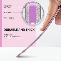 Hard Nail File 100/180 SHILLS Professional – Nail File for Gel, Acrylic & Extension Nails