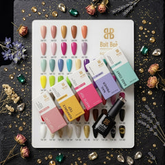9ml Gel Polish with Cat eye (60 + 5  pcs set) Bolt Bee Professional