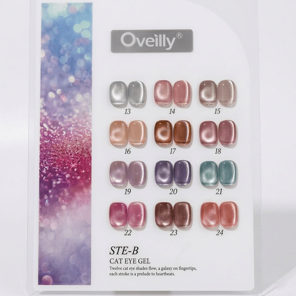 STE - B 10ml Cat Eye's (12 Pcs Set) Oveiliy