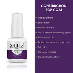 15ml Construction Top Coat SHILLS Professional