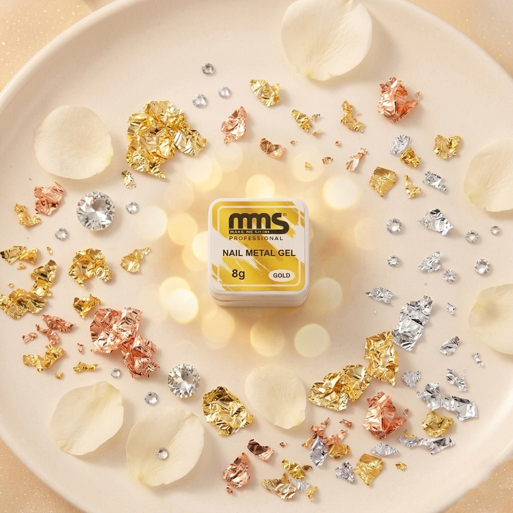 Metal gel Gold | Silver | Rose Gold MMS Professional