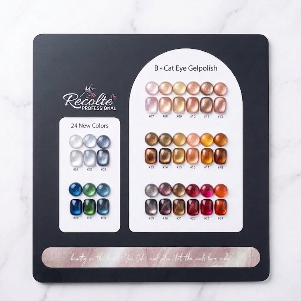 B 8ml Cat Eye's (24 Pcs Set) Recolte