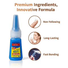 Nail Glue 20g Recolte Professional| Long Lasting Nail Extension & Press-On Nail Glue