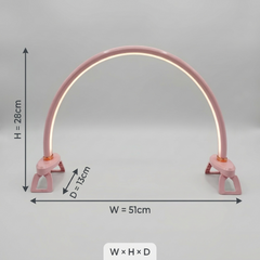 LED Half Moon Light (51cm × 28cm × 13cm)