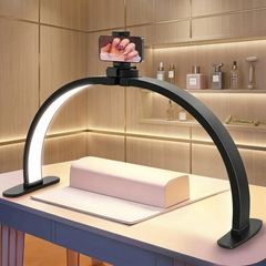 Foldable Half Moon Light with Mobile Stand