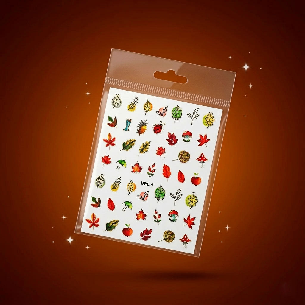 Leaves theme Water Decal