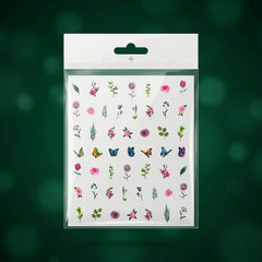 Flower theme Water Decal