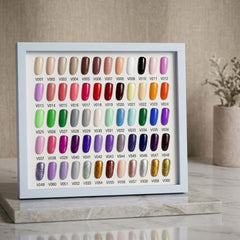 Vondh Gel Polish Kit Shills Professional | 60+5 Color UV/LED Gel Nail Polish Collection
