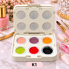 PAT Gel with Mesh Filter for Nail Art | K1–K5 Colour Variants