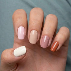 Chart-D 12pcs Set MC MEE Professional Gel Polish Collection | Gel Polish Mini Set for Home Use or Beginner