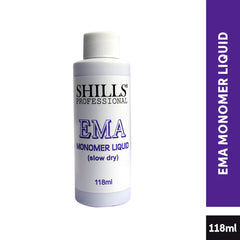Slow Dry Monomer Liquid for Acrylic Nails – EMA Acrylic Nail Extension Liquid Salon SHILLS Professional