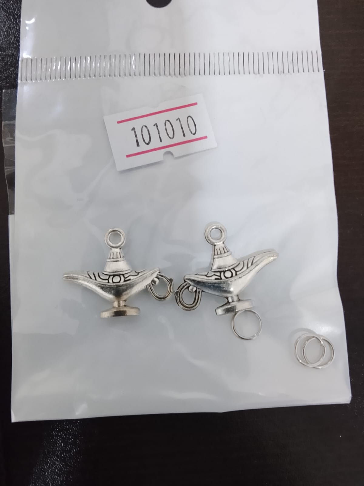 Antique Silver Magic Lamp Charms for Nail Art