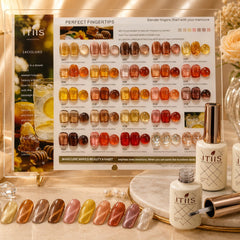 Mercury 15ml Gel Polish Set – 24 Colors ITIIS Professional | 4 Cat Eye, 4 Glitter & 16 Gel Polish