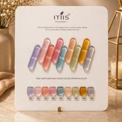 Qbic 15ml Cat Eye Gel Polish Set – 9 Smooth & Silk Finish Colors ITIIS Professional | Student Starter Kit