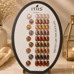 Jupiter 15ml Cat Eye Gel Polish Set – 9 Smooth & Silk Finish Colors ITIIS Professional | Student Starter Kit