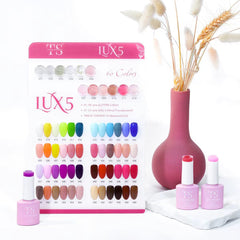 LUx5 7.5ml Gel polish kit (60+5 pcs set) TS Thr3e Strokes