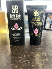 Poly Gel 02 Pink, 05 White 30ml Bolt Bee Professional – Nail Extension & Nail Enhancement Gel