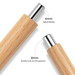 Cat Eye Wooden Handle Nail Magnet – Nail Art Magnet Tool for Magnetic Gel Polish