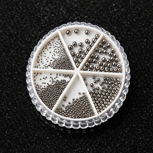 Oxidized Pearl Round Beads for Nail Art & DIY Jewelry Decoration