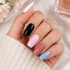 Chart-A 12pcs Set MC MEE Professional Gel Polish Collection | Gel Polish Mini Set for Home Use or Beginner