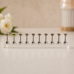 Press On Nail Stand 10 Holder | Nail Art Display & Practice Stand for Press On Nails