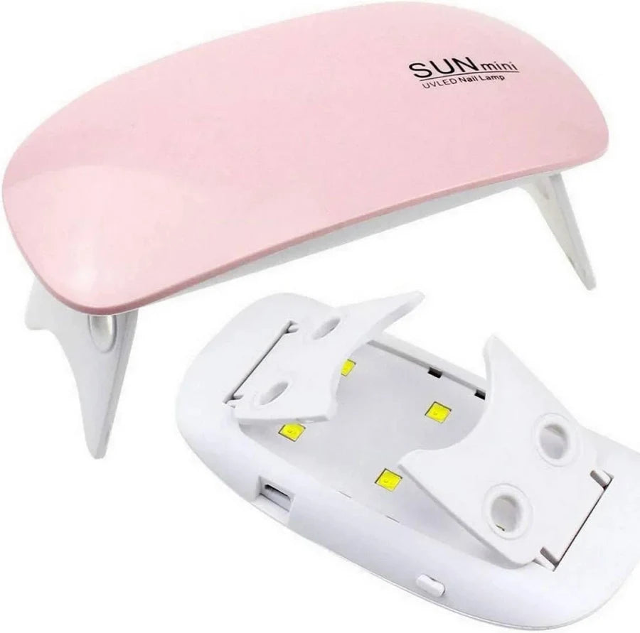 SUN Mini UV LED Nail Lamp for Gel Polish Curing